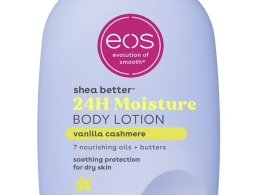 Eos Shea Better Body Lotion- Vanilla Cashmere, 24-Hour Moisture Skin Care, Lightweight & Non-Greasy, Made with Natural Shea, Vegan, 16 fl oz